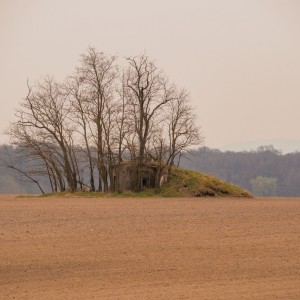 Vojenský bunker pri obci Láb